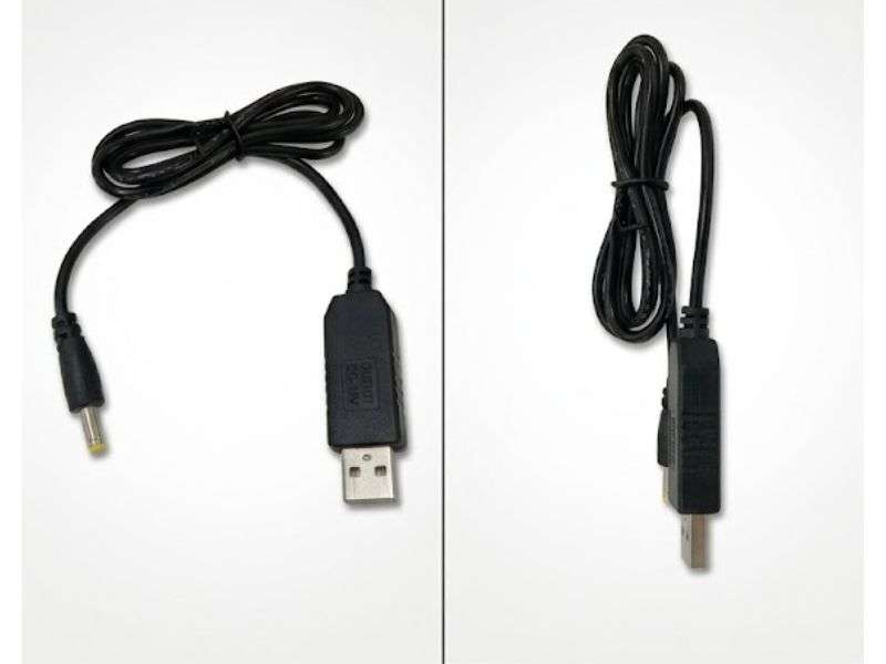 USB To Dc Cable 5V To 12V 4.0*1.7Mm 1M