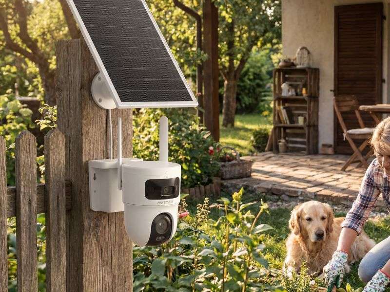 HIKVISION Solar 4G Dual-lens PT Camera