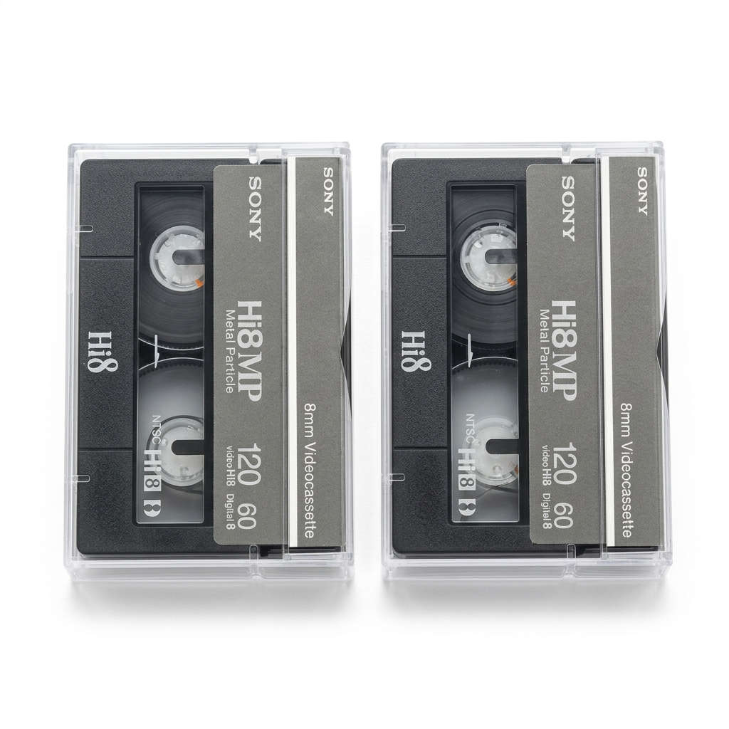 SONY Hi8MP 120 NTSC 8mm Video Cassette