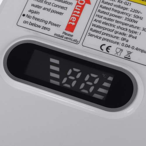 Temmax Thermostatic water heater RX-021