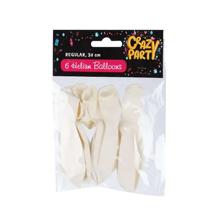 White Balloons, 6-pack