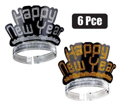PARTY NEW YEAR TIARA 6 Piece