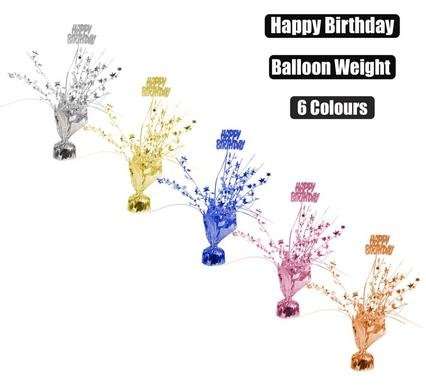 Helium Balloon Weight Happy Birthday