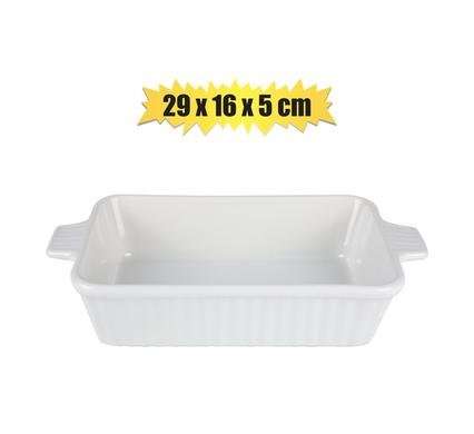 Oven dish 29x16x5cm ceramic rect