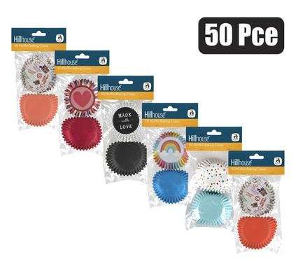 Baking-cup paper muffin 50 Piece hillhouse
