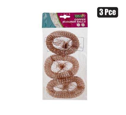 SCOURER BALLS COPPER 3 Piece 13g