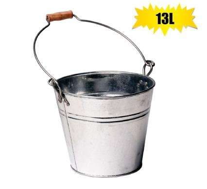 Bucket galv 13l