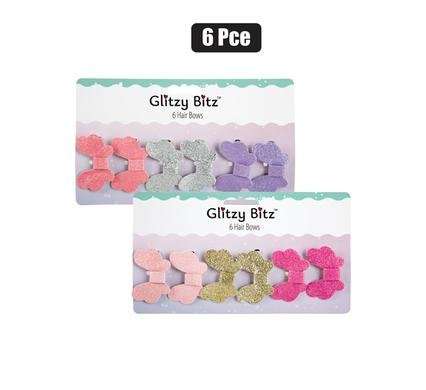 Hair Bow, 6-piece