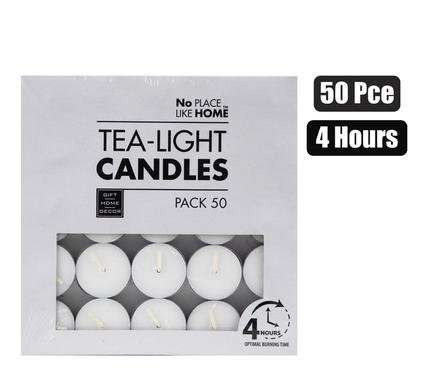 Tea Light Candles, 50-piece, 14g