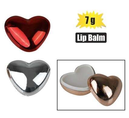 Lip Balm In Heart Container, 7g