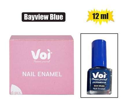Voi Nail Polish, Bayview Blue, 12ml