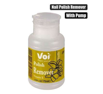 Voi nail polish remover w/pump vanilla