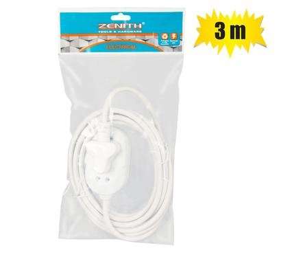 Extension Cord 3m, Light Duty