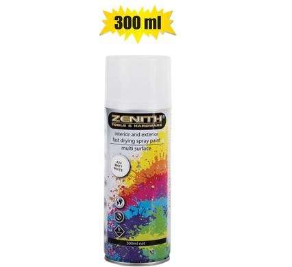 Spray-paint zenith 300ml net fl-white