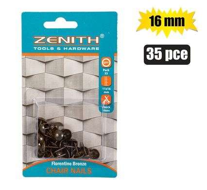 Nails chair 11x16mm bronze 35 Piece