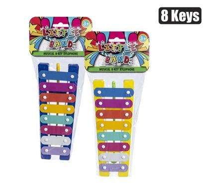 8 Key Xylophone & Sticks