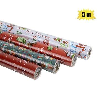 Xmas stationery gift wrap 5mx700mm