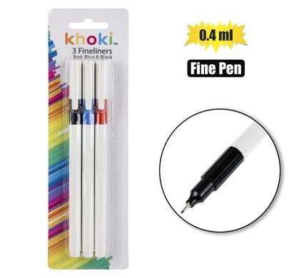 Fineliners, 3-piece