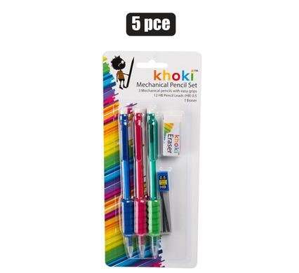 Hb Mechanical Pencil Set, 3-piece