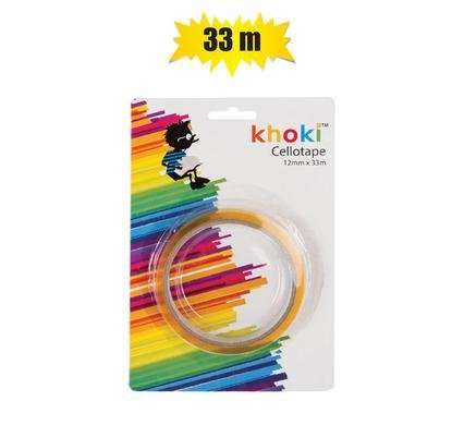 Cellotape Clear Tape Roll, 33m X 12mm