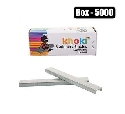 STATIONERY STAPLES 26/6 BOX 5000