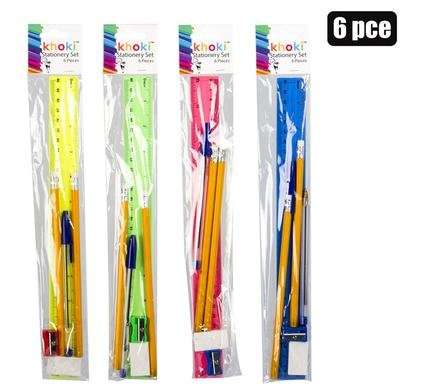 6 Piece Stationery Set