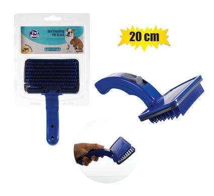 Pet Brush Self Cleaning 20cm