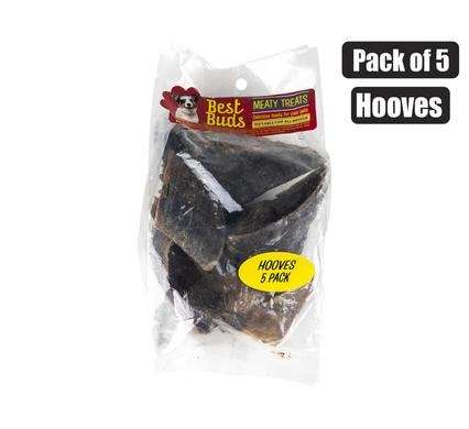 Dog Chew Cow Hooves 5 Pack