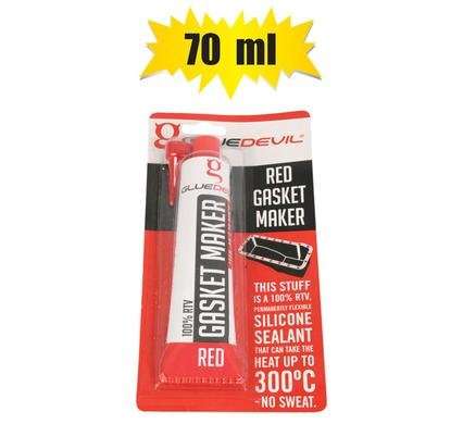 Glue-devil gasket-maker 70ml red blister