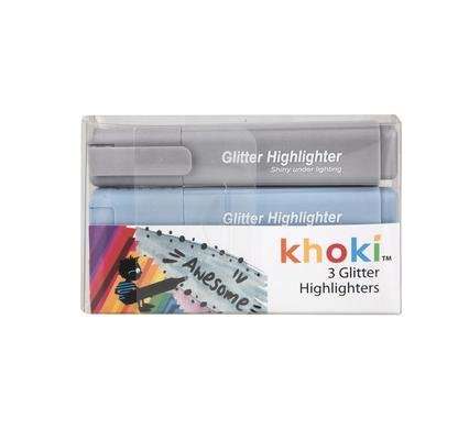Glitter Highlighter, 3-piece