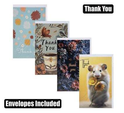 Thank You Card & Envelope