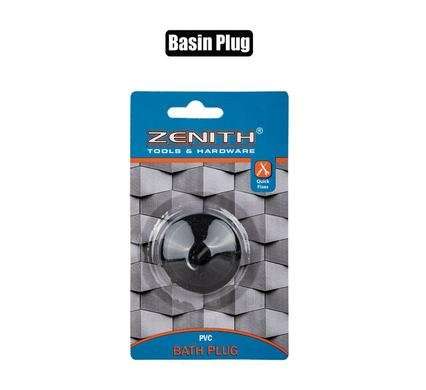 Bath Plug Rubber Black