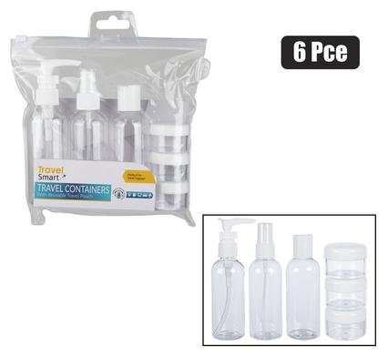 Travel Container Set, 100ml, 6-piece