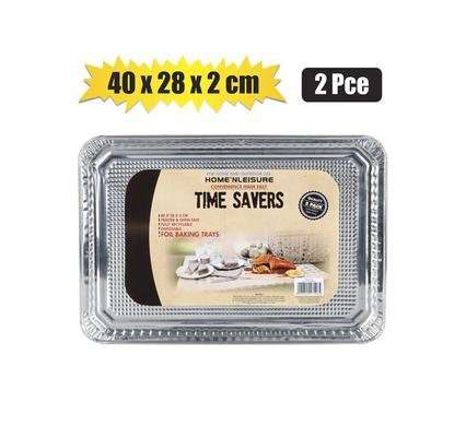 Foil Tray, 40 X 28cm, 2-piece