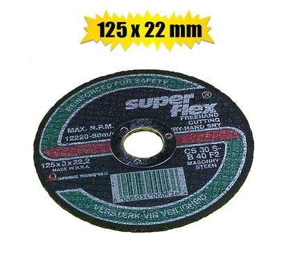 Cut-off-wheel masonry 125x22.2mm