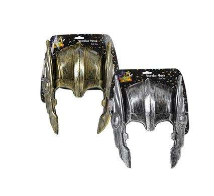 Dress up warrior mask asstd