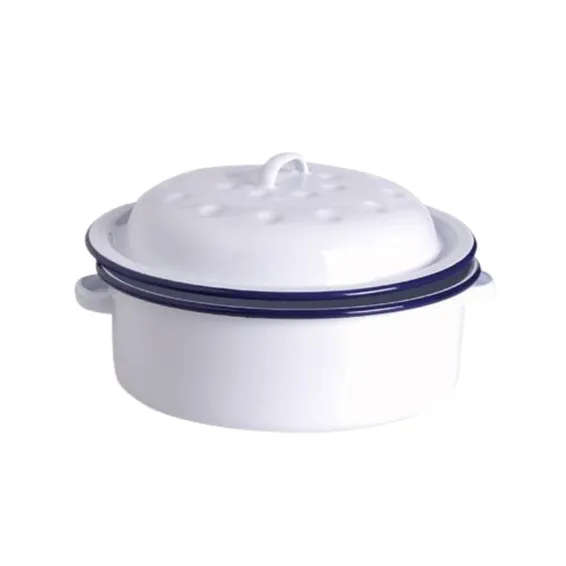 Roaster enamel 1st-grade round 26cm