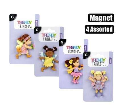 Magnet poly fairy 4 assorted
