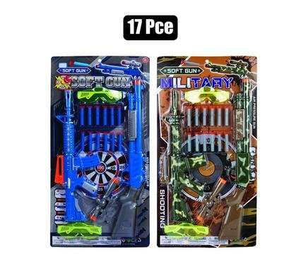Rifle Gun Play Set, 17-piece