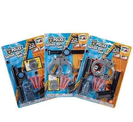 Police Gun Play Set, 7-piece