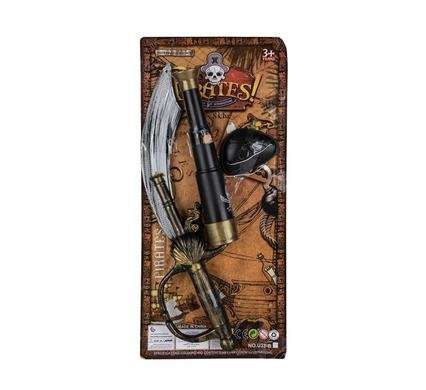 BOYS PLAYSET SWORD PIRATE SET 3 Piece