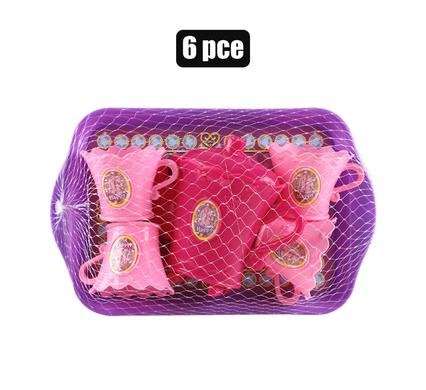 Play-set tea-set in basket 21.55x14cm