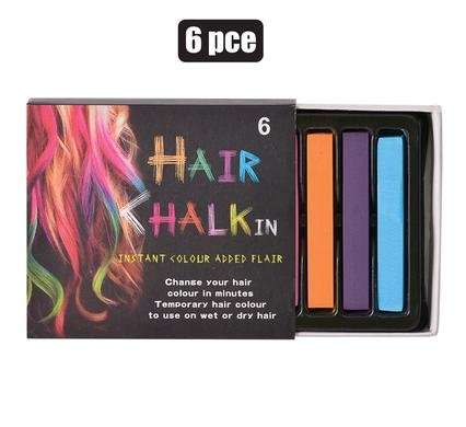Hair Chalk, 6-colours