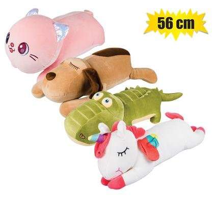 Plush animals 56cm assorted