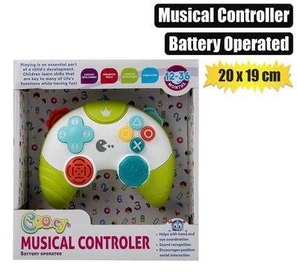 BABY TOY EDU MUSICAL CONTROLLER 20x19cm