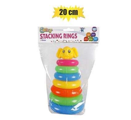 Baby Educational Stacking Rings, 7-piece