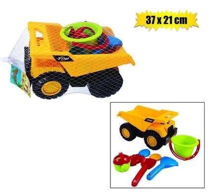 Beach Dump Truck Play Set, 7-piece