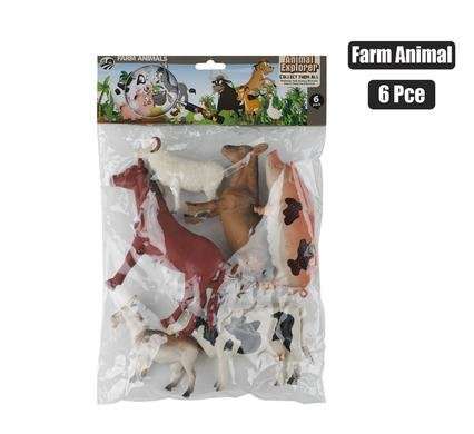 Farm Animals, 6-piece