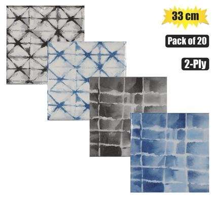 Serviettes 2ply 33cm 20 Piece watermark