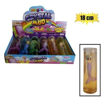 Novelty Slime with Mini Doll, 18.5cm